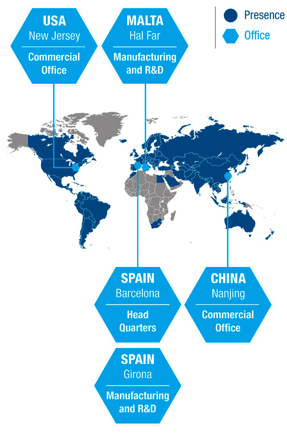 Medichem Worldwide Presence