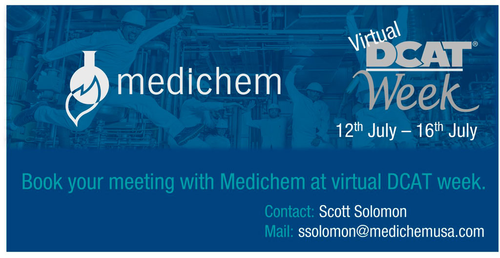 DCAT virtual week is almost there! Medichem