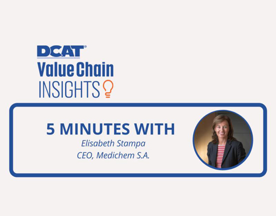 Our CEO Elisabeth Stampa today in DCAT Values Chain Insights: 5 Minutes With