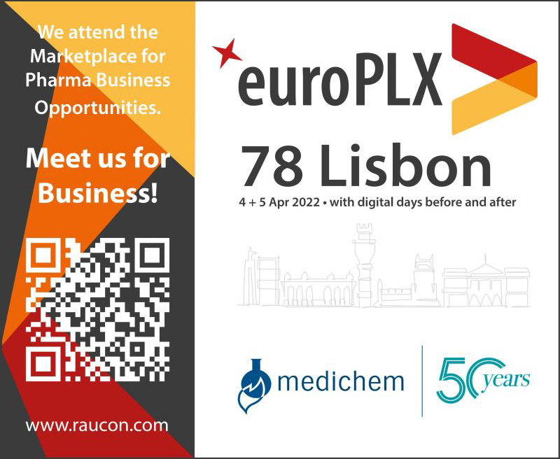 Medichem in the Congress EuroPLX 78 Lisbon Medichem participated in the congress EuroPLX 78 Lisbon 4-5 April 2022