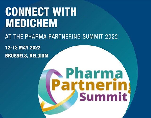 Connect With Medichem at the Pharma partnering Summit 2022 Brussels Belgium