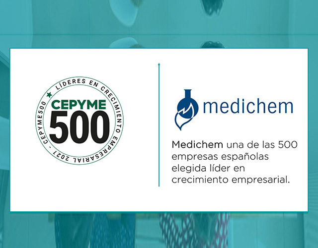 Medichem empresa elegida líder en crecimiento empresarial