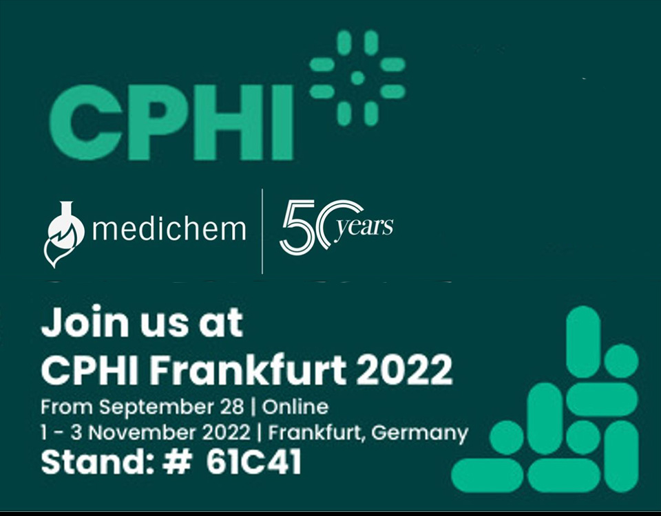 Join us at CPHI Frankfurt 2022