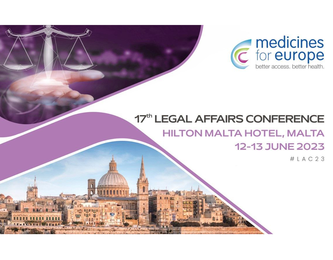 17th Medicines for Europe Legal Affairs Conference.